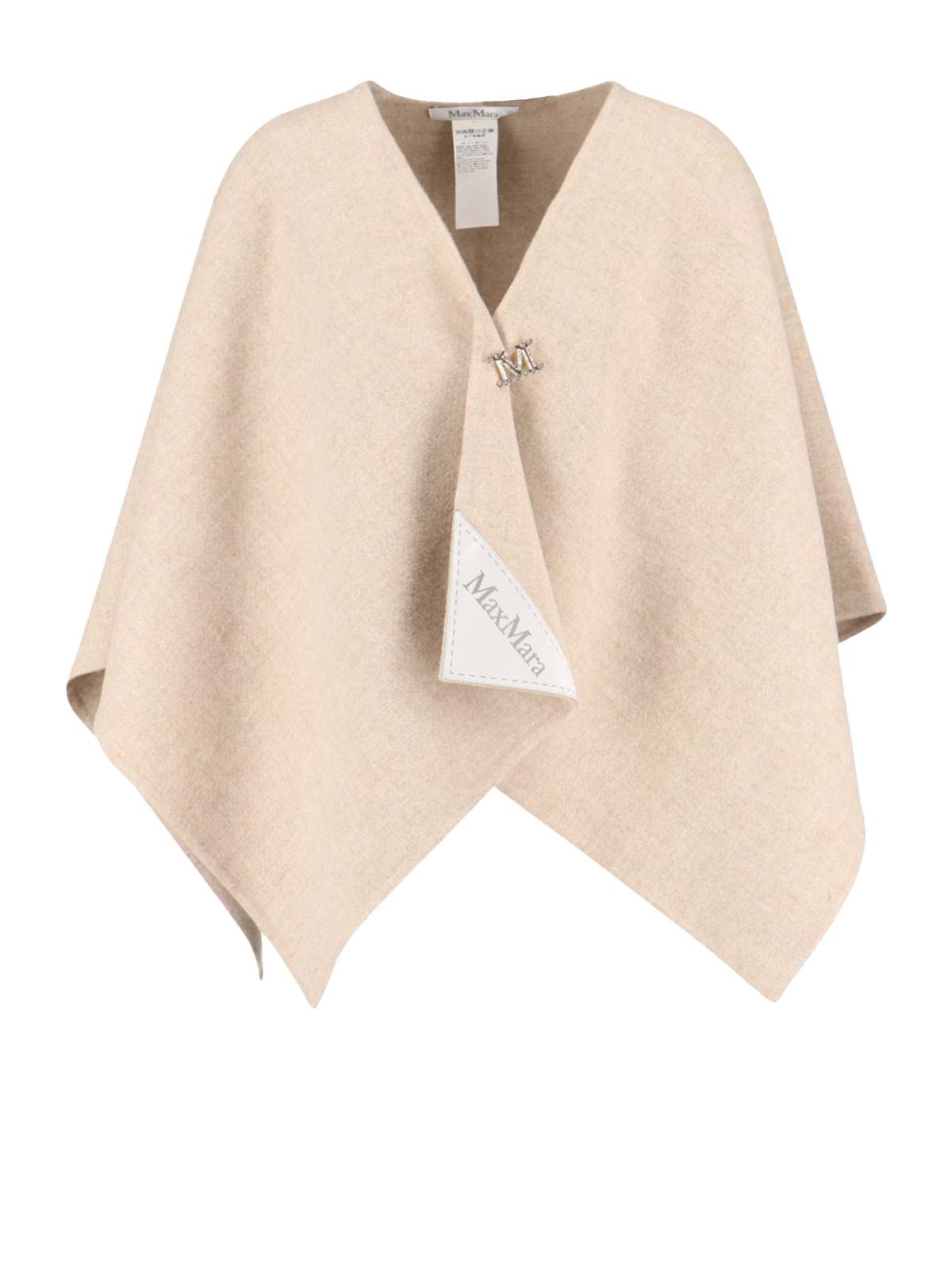 【MAX MARA】 Cashmere Livigno Poncho Max Mara Cashmere Cape Poncho | Harrods UK